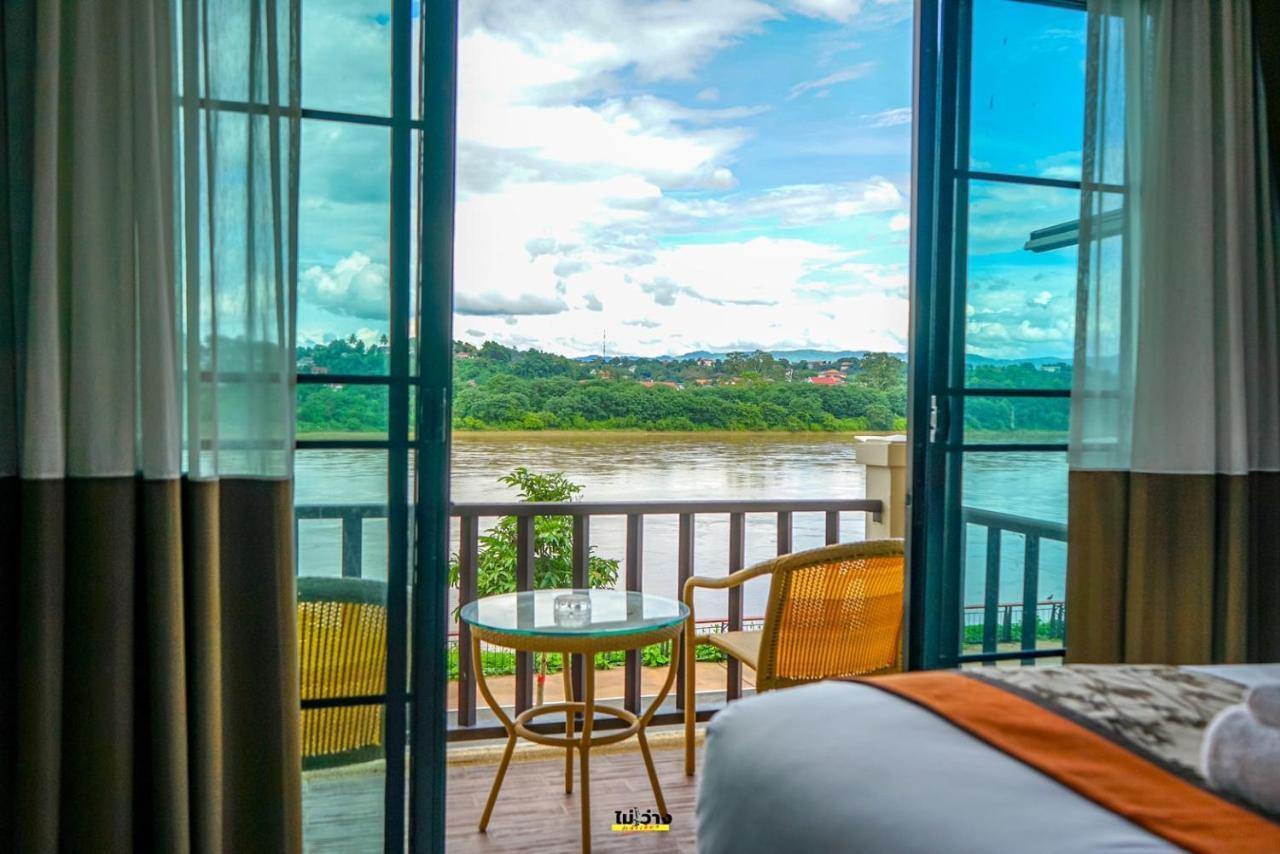 Chiangkhong Teak Garden Riverfront Onsen Hotel- Sha Extra Plus Chiang Khong Exterior foto